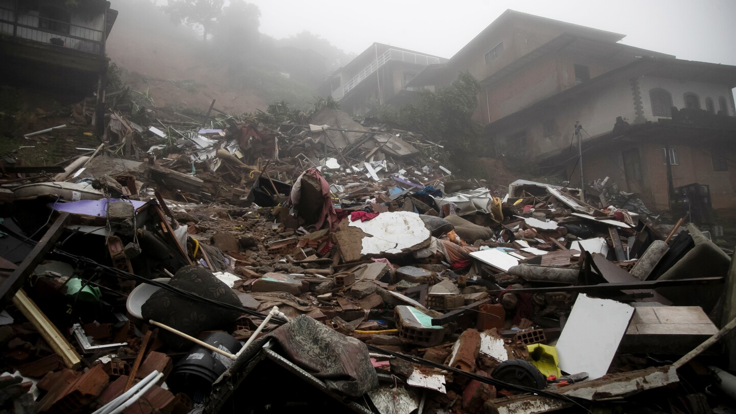 Death toll from heavy rains in southeastern Brazil jumps to 23