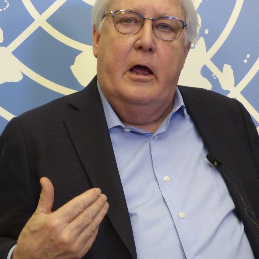 UN humanitarian chief Martin Griffiths is stepping down for health reasons