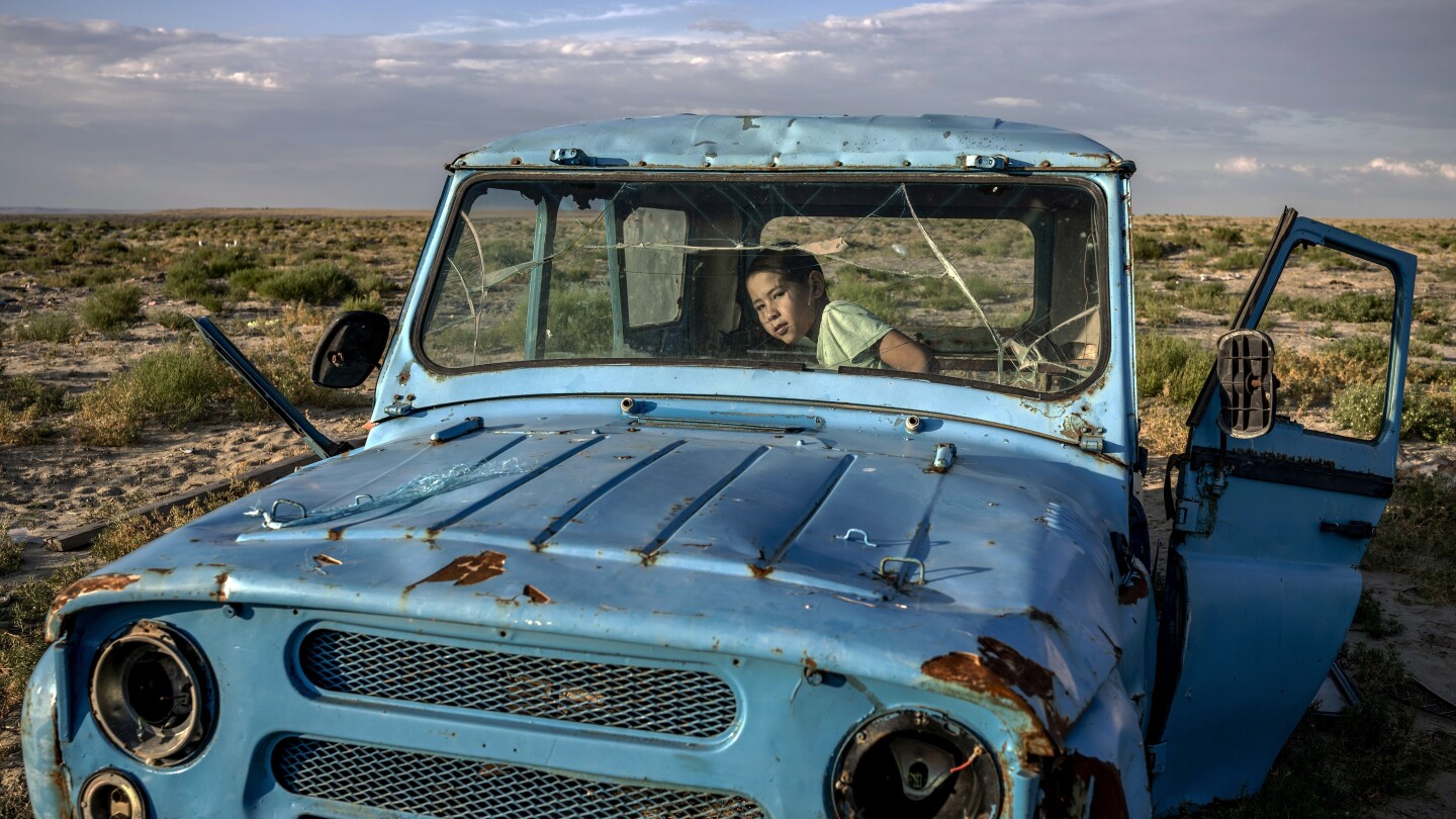 The Aral Sea has all but disappeared. But in small towns and villages, signs of life are popping up