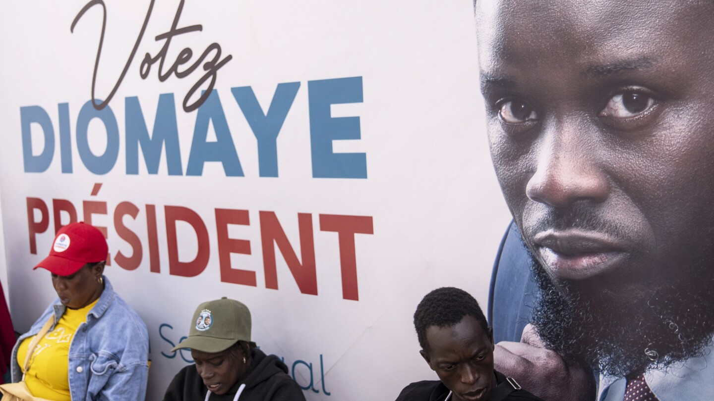 Opposition figure who became Senegal’s president-elect won over 54% of the vote, results show