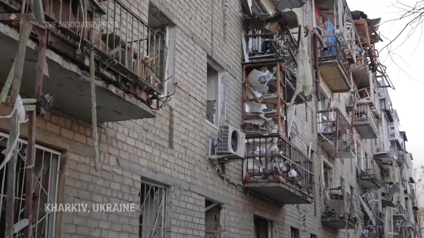 Russian airstrikes hit residential buildings in Kharkiv, Ukraine killing one and wounding 16 others. | AP News