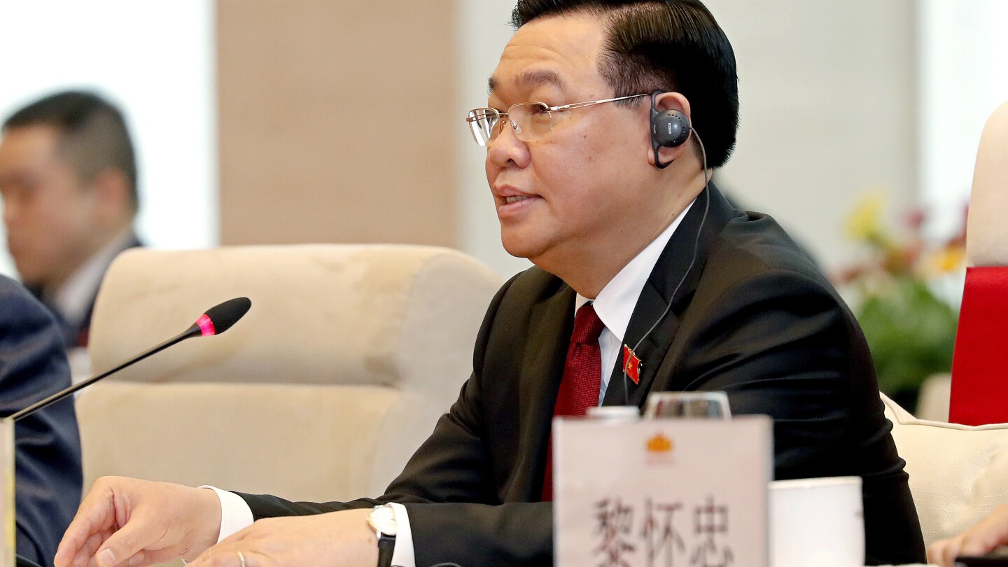 Head of Vietnam’s parliament resigns amid corruption probe