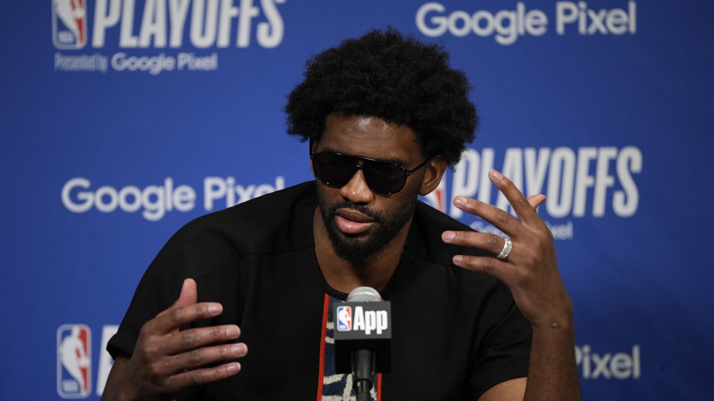 76ers All-Star center Joel Embiid says he has Bell’s palsy
