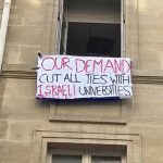 Student protesters at prestigious Sciences Po university stage demonstration in support of Palestinians
