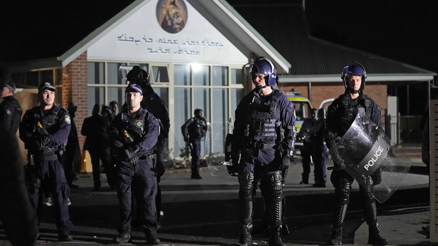 Sydney church stabbing: Teens plotted to buy guns and attack Jewish people, police allege