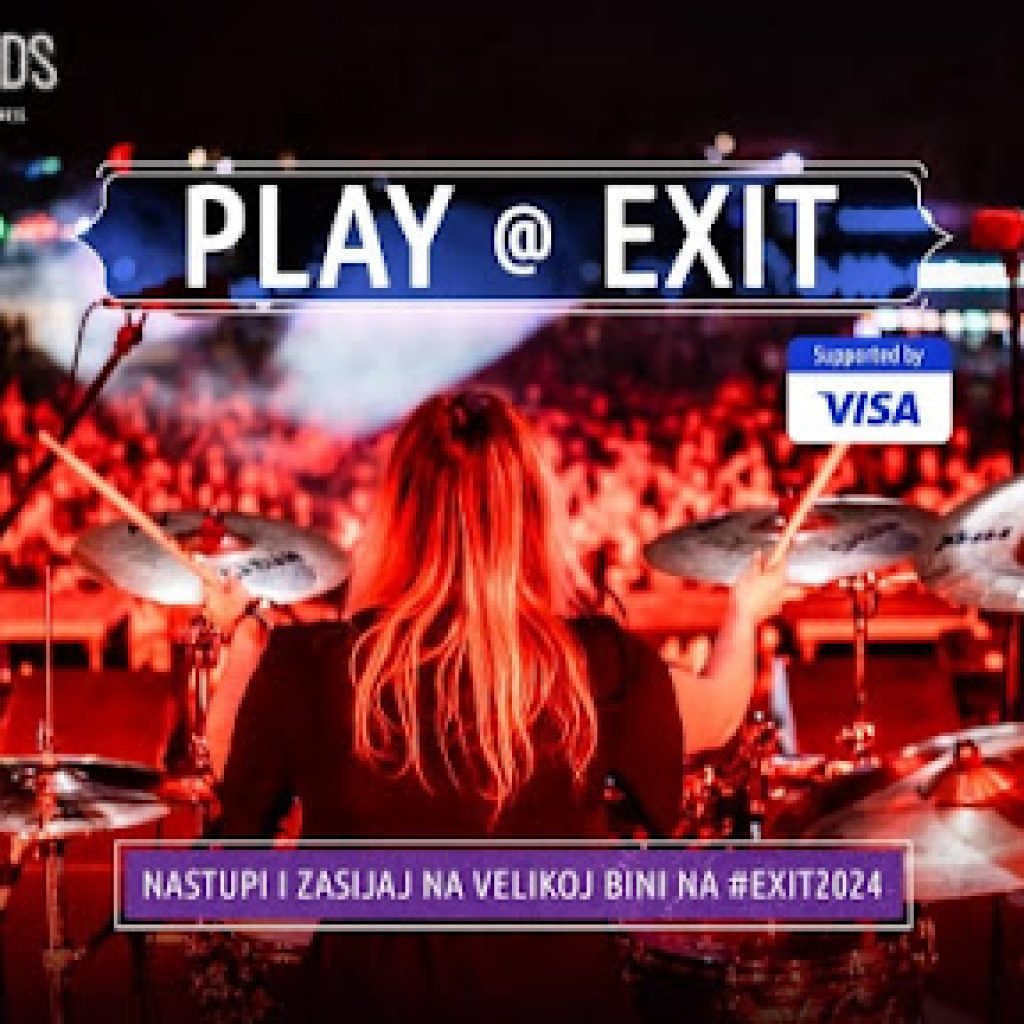 Prijavi se na Play @ EXIT konkurs i zasviraj na EXIT festivalu!