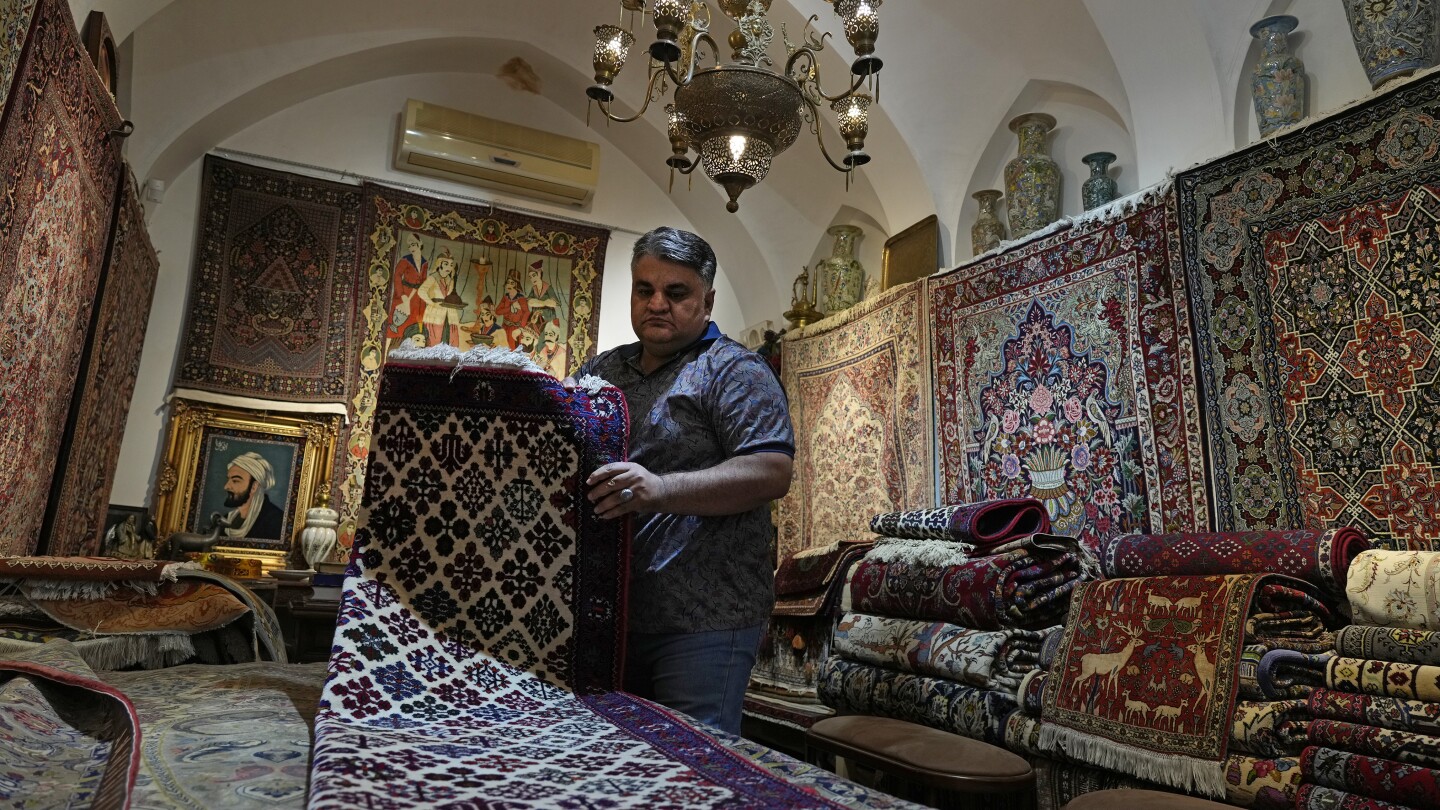 Sanctions and a hobbled economy pull the rug out from under Iran’s traditional carpet weavers