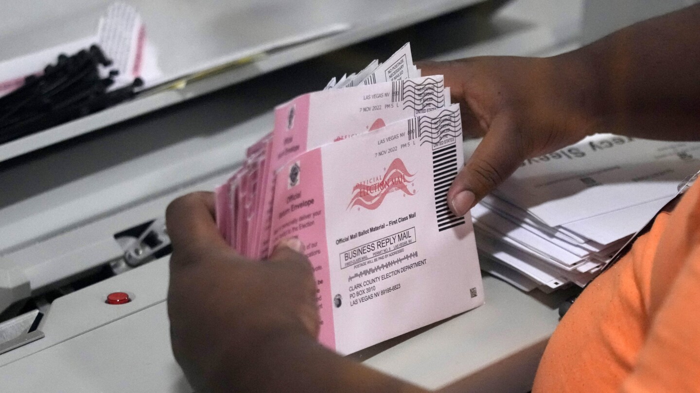 Republicans file lawsuit to block count of Nevada mail ballots received after Election Day