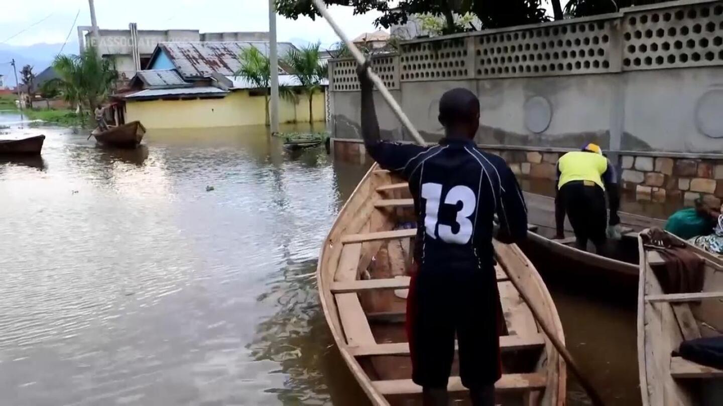 Communities in East Africa devastated as heavy rains and flooding force people to flee homes