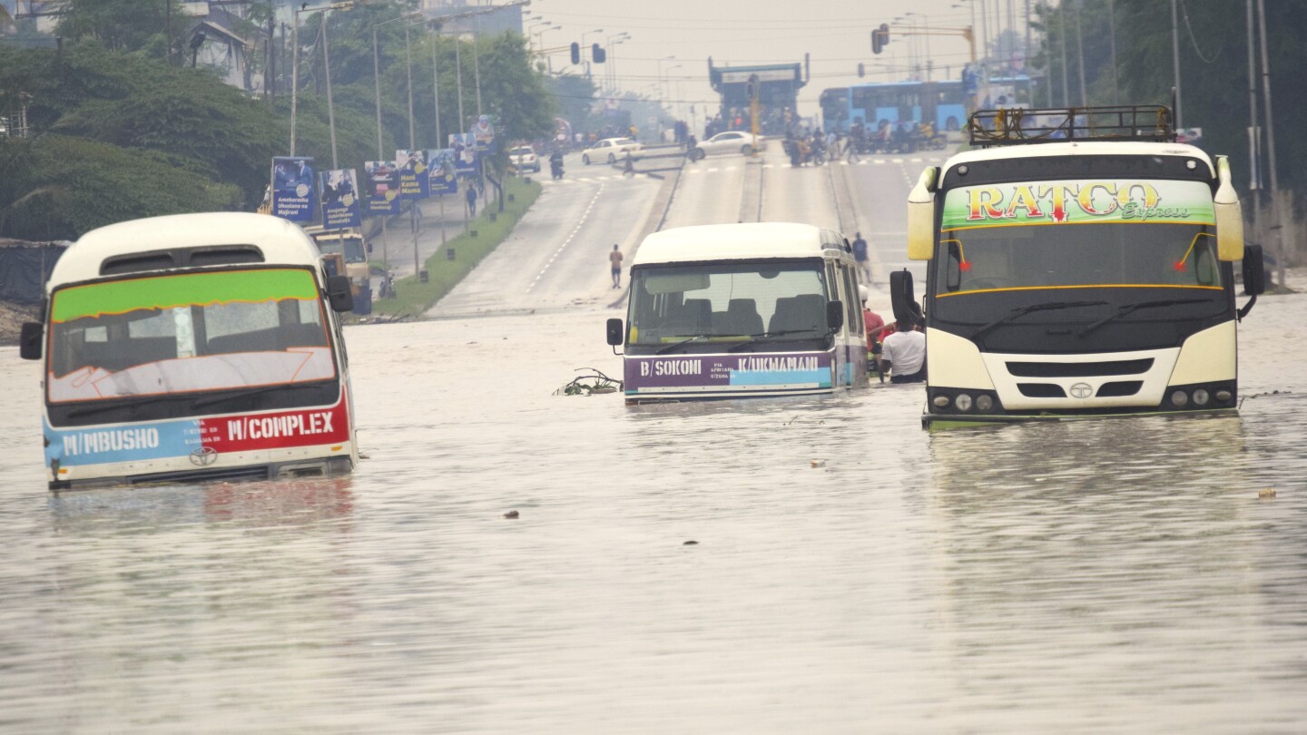 Power blackouts hit Tanzania as Cyclone Hidaya intensifies towards the country’s coastline