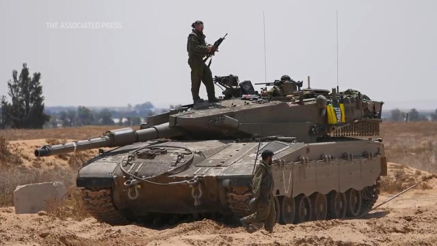 Israeli troops enter Rafah hours after Hamas agrees to a Gaza cease-fire | AP News