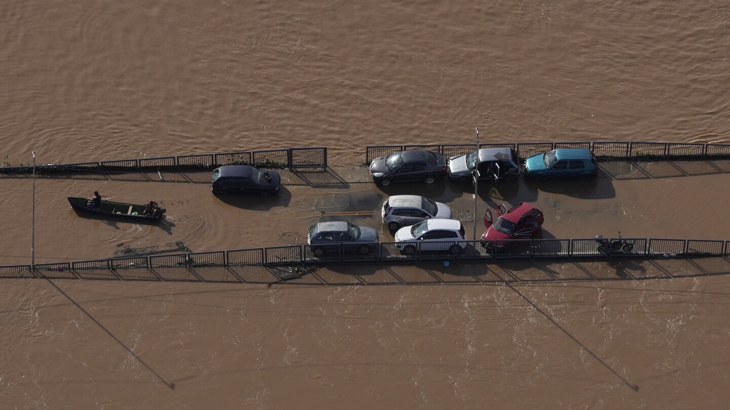 Southern Brazil is still reeling from massive flooding as it faces risk from new storms