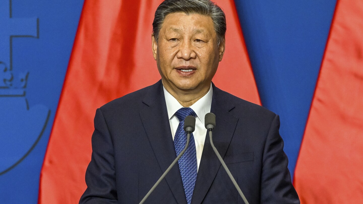 China’s Xi leaves Hungary as he concludes a 5-day visit to Europe