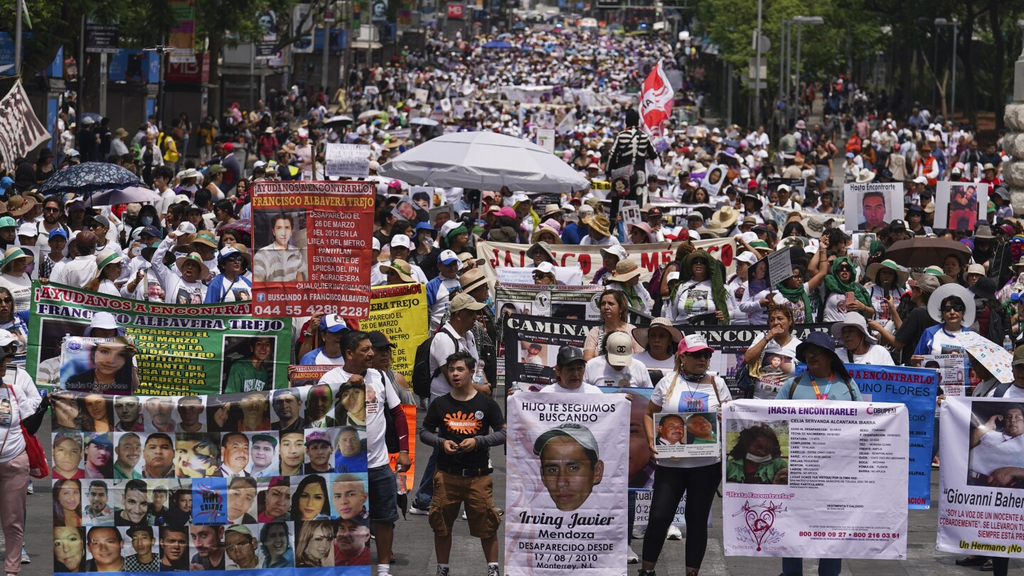 Mother’s Day is a sad reminder for the mothers of Mexico’s over 100,000 missing people