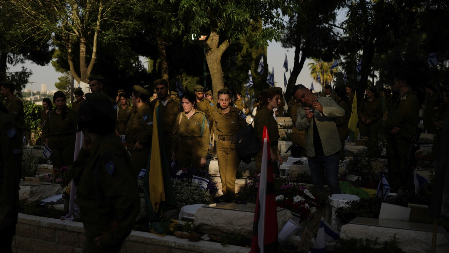 With the shock of Oct. 7 still raw, profound sadness and anger grip Israel on its Memorial Day