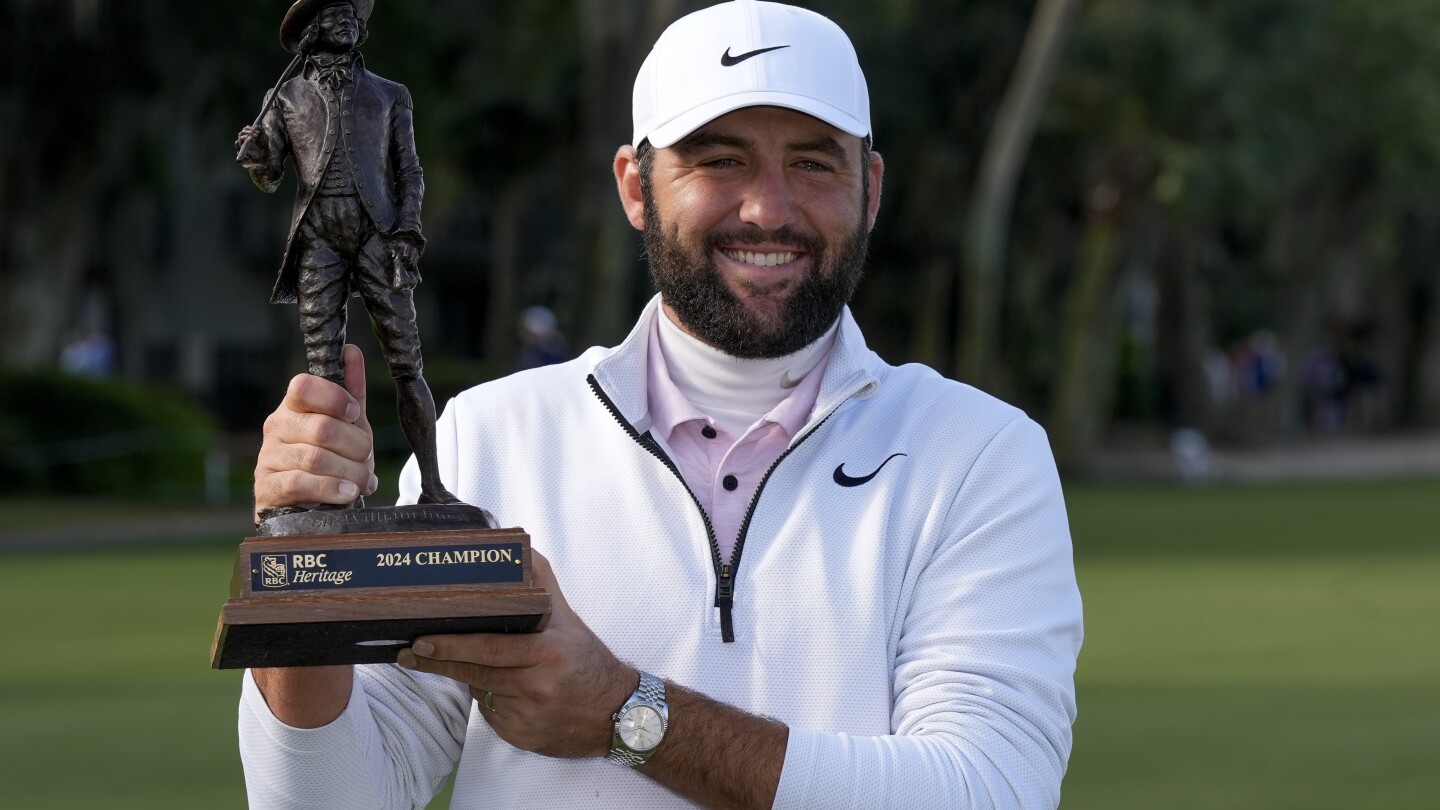 It’s a boy! Scottie Scheffler arrives at PGA Championship with a newborn at home