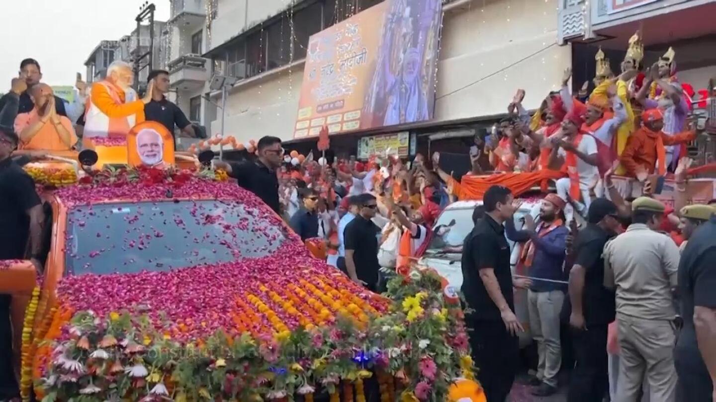 Prime Minister Modi files his nomination to run for a third term in India’s general election | AP News