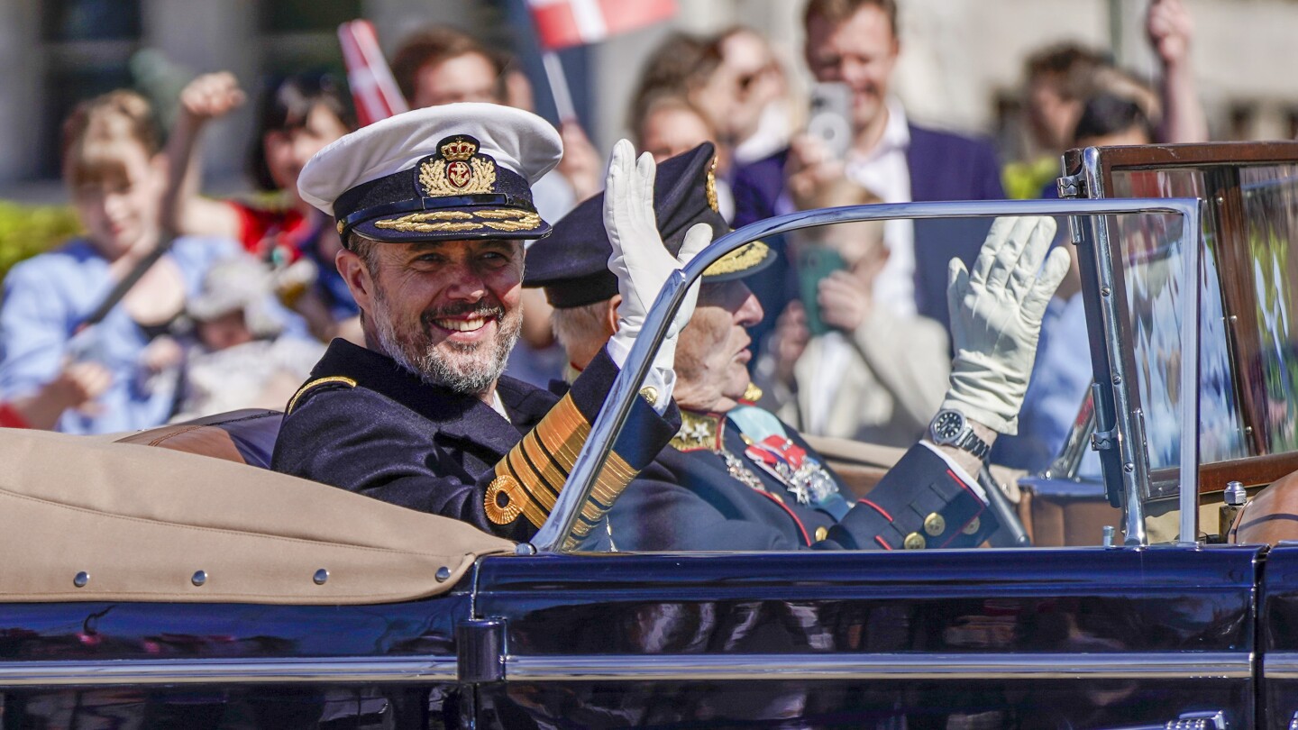 The Danish king and his Australian-born wife visit Norway and Europe’s oldest monarch