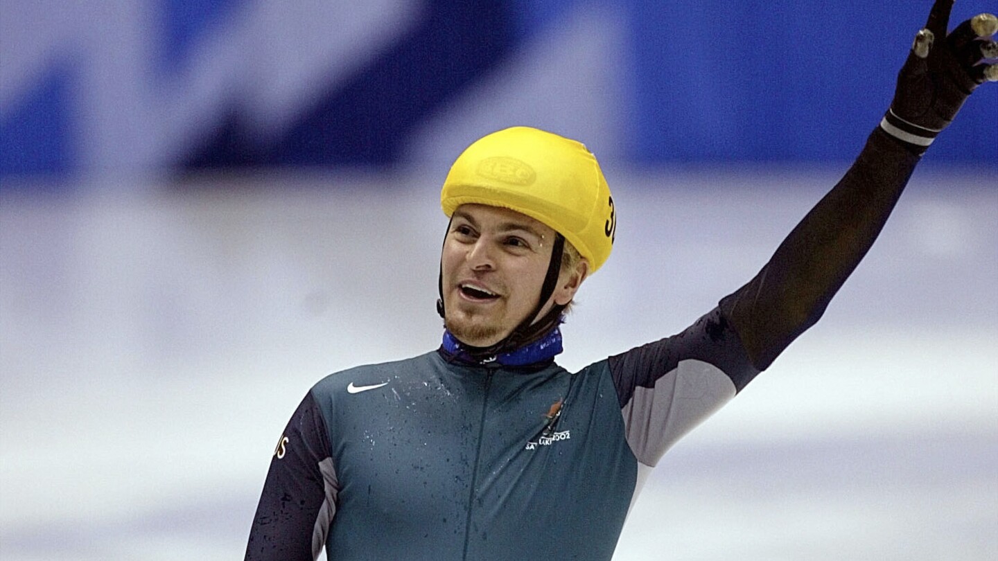 The ‘accidental hero’ gold medalist Steven Bradbury receives an Australian bravery award for rescues