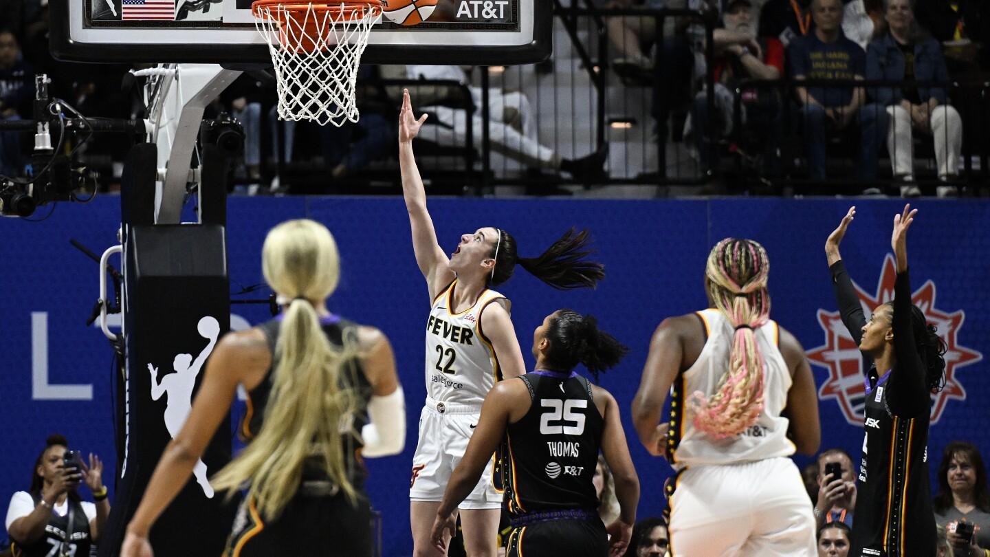 Caitlin Clark finishes with 20 points as Indiana falls to Connecticut in WNBA opener