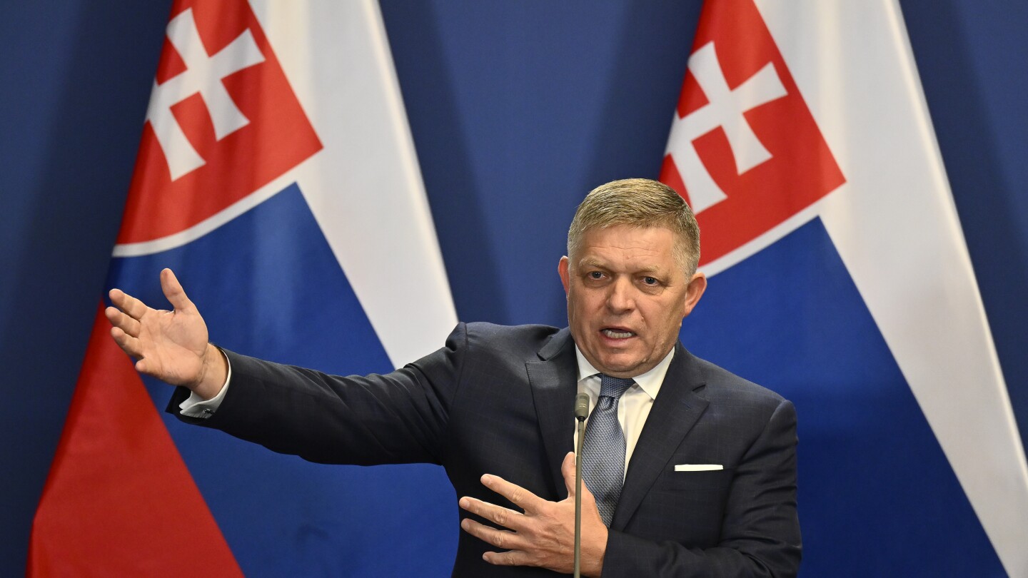 Robert Fico, Slovakia’s populist prime minister, returned to power on a pro-Russian platform