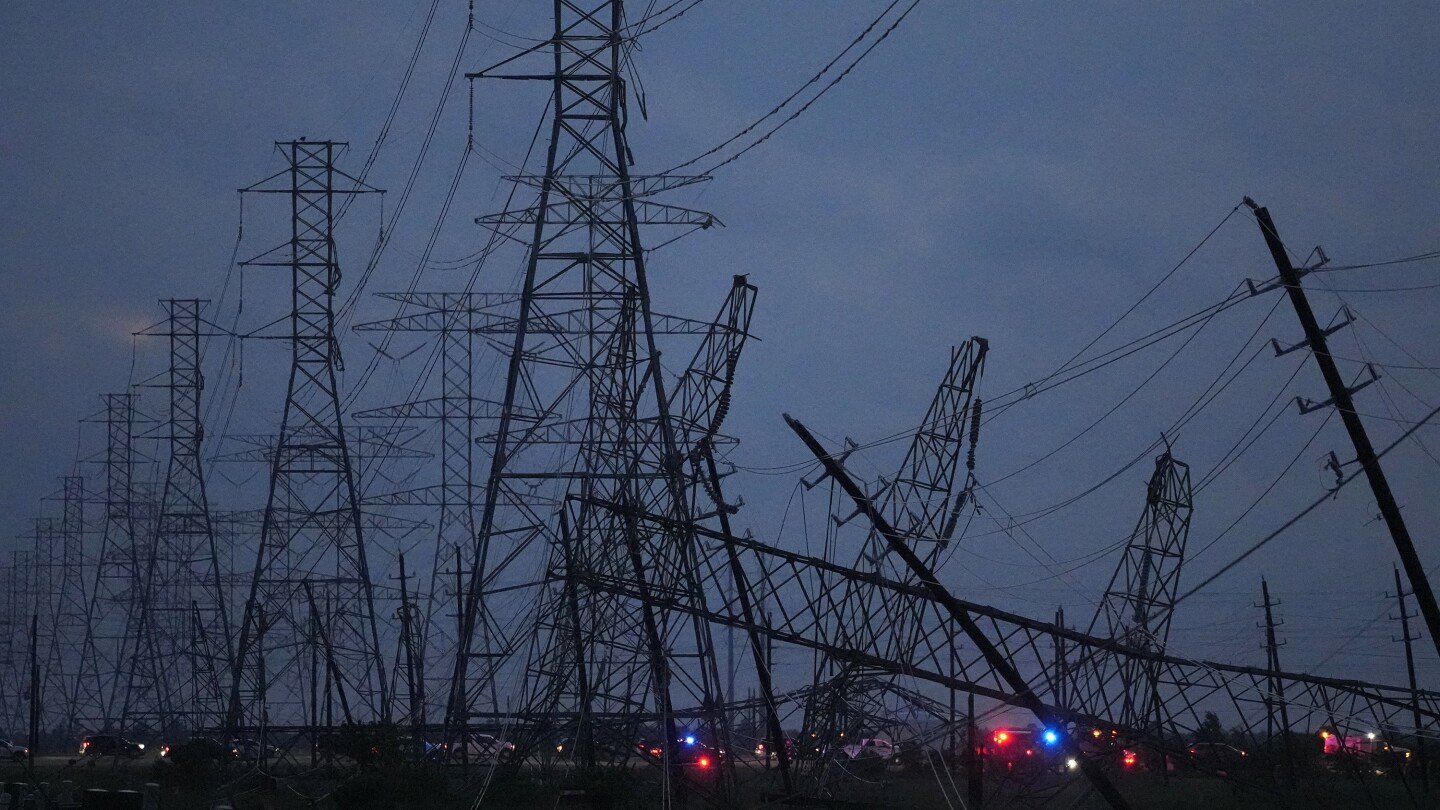 Severe storms kill at least 4 in Houston, knock out power to 850,000 homes and businesses