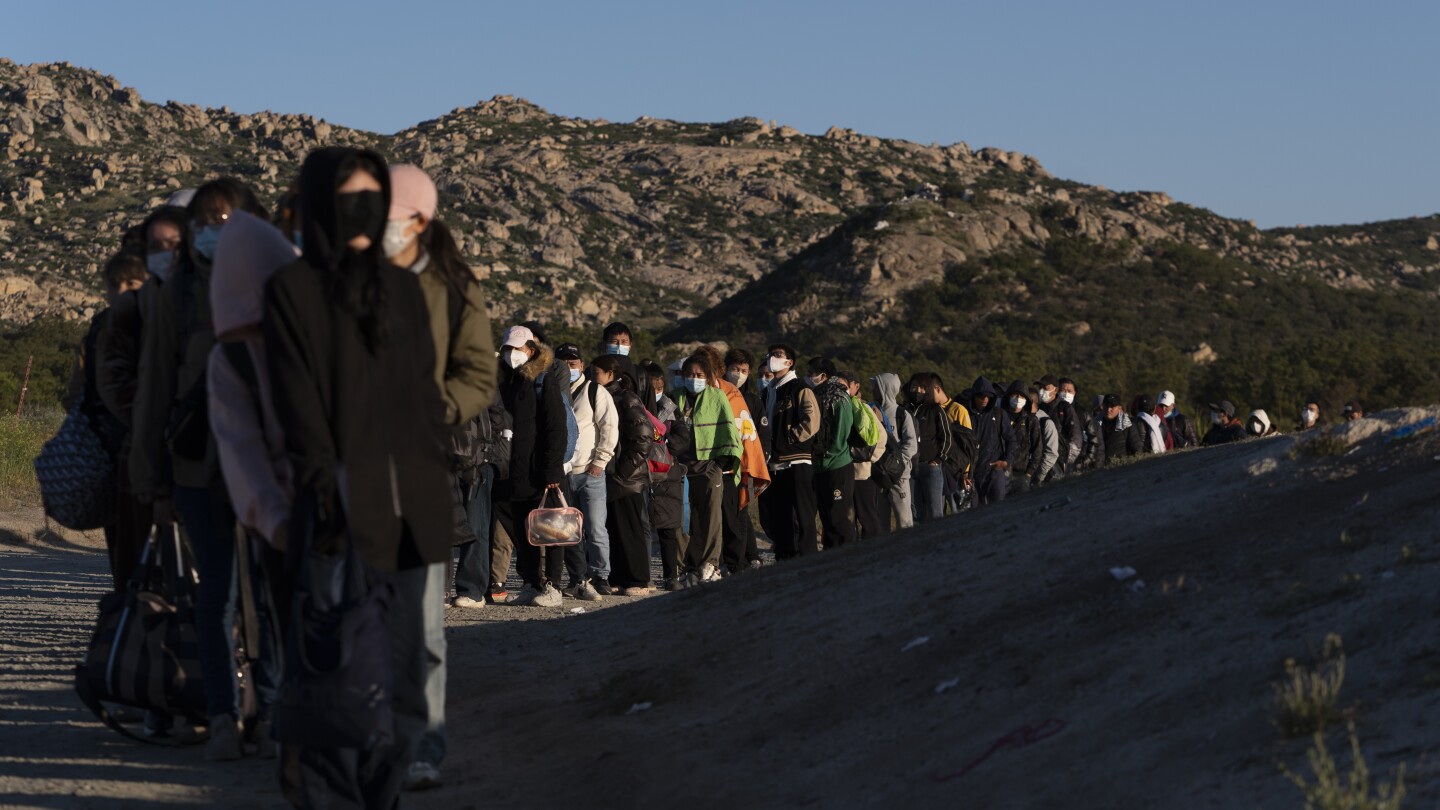 The latest hot spot for illegal border crossings is San Diego. But routes change quickly