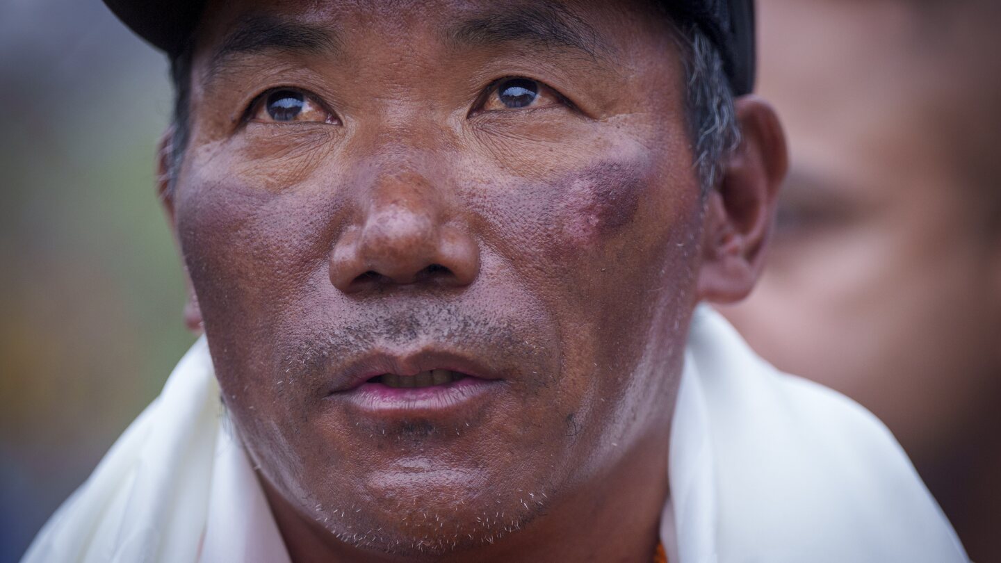 Sherpa guide Kami Rita climbs Mount Everest for his record 30th time, his second one this month