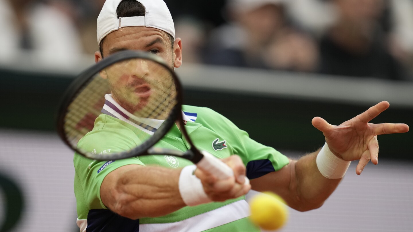 Grigor Dimitrov vs. Jannik Sinner and Carlos Alcaraz vs. Stefanos Tsitsipas in French Open quarters