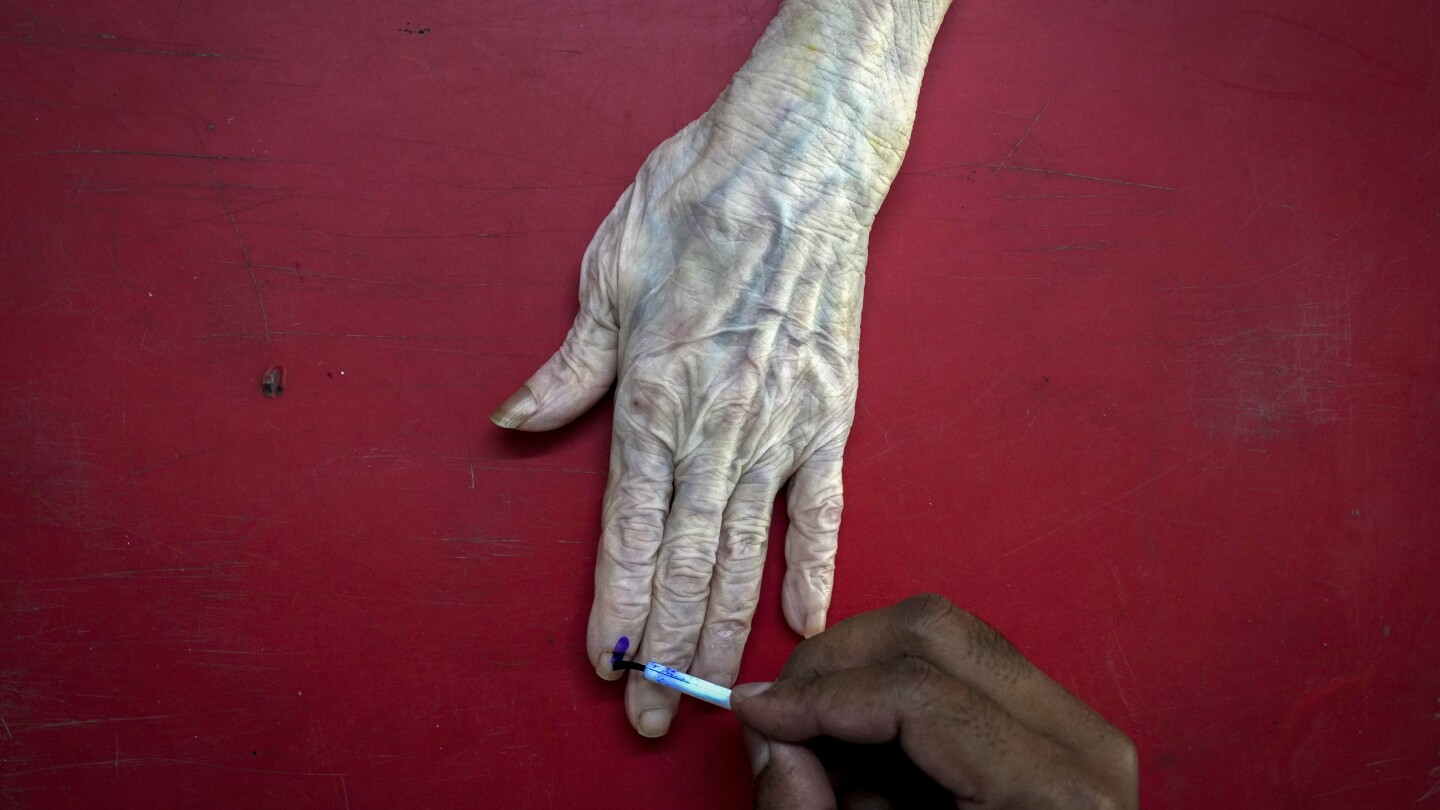 AP Photos: The world’s largest elections come to a close in India