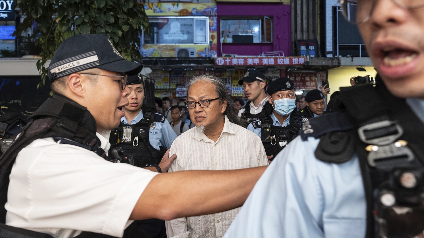 Hong Kong detains an artist on the eve of the 35th anniversary of China’s Tiananmen Square crackdown