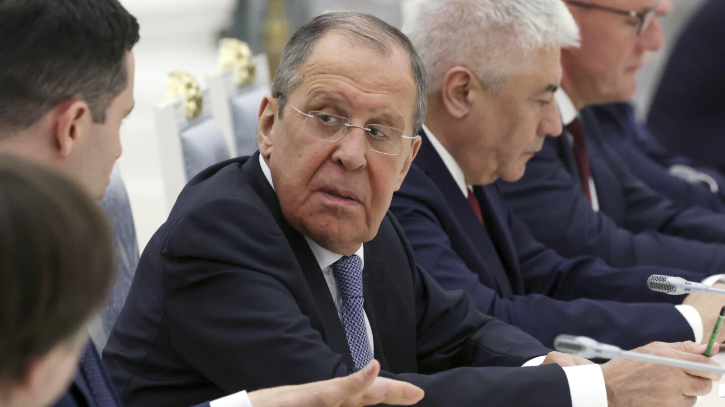 Russia’s foreign minister again visits Africa, this time in Guinea, as some ties cool with the West