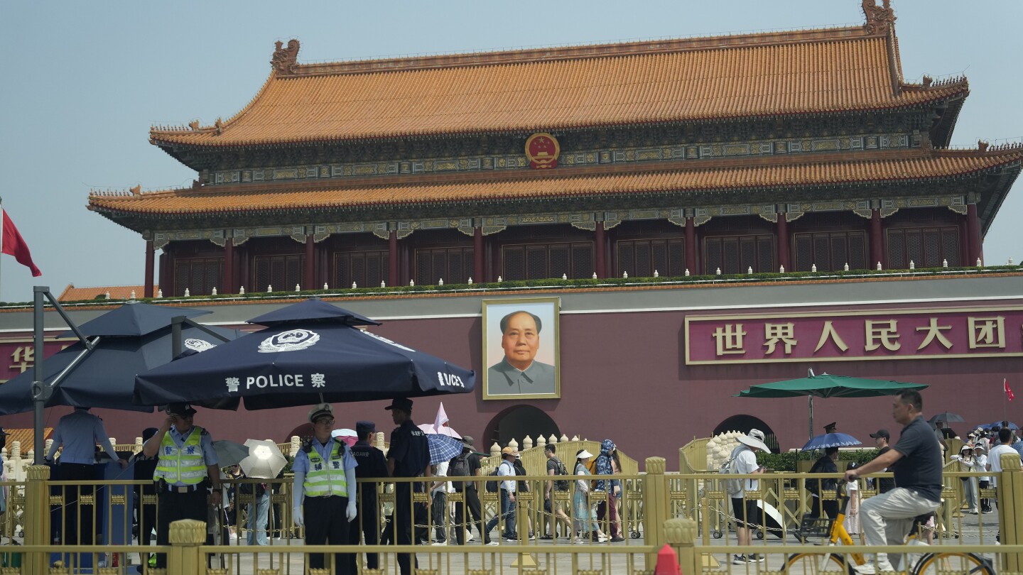 Silence and heavy state security in China on anniversary of Tiananmen crackdown