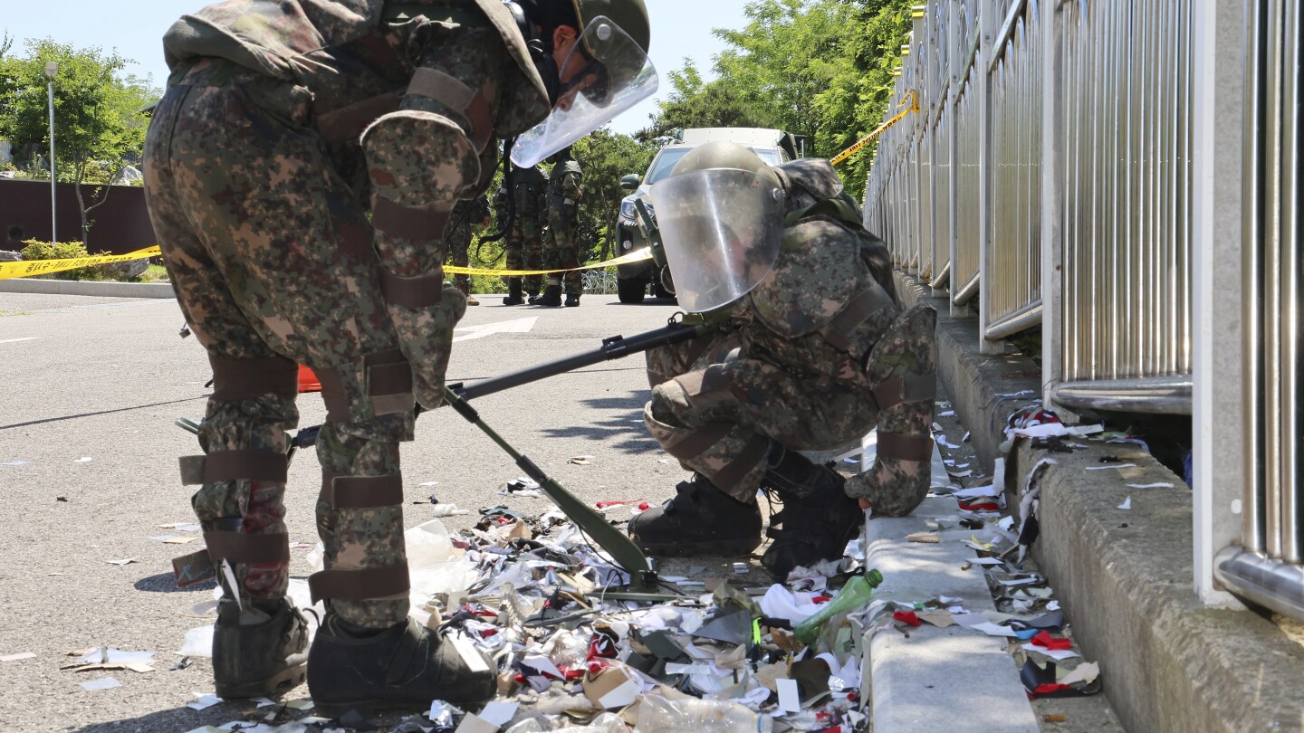 North Korea’s trash balloons deepen tensions with the South. Here’s what’s happening between rivals