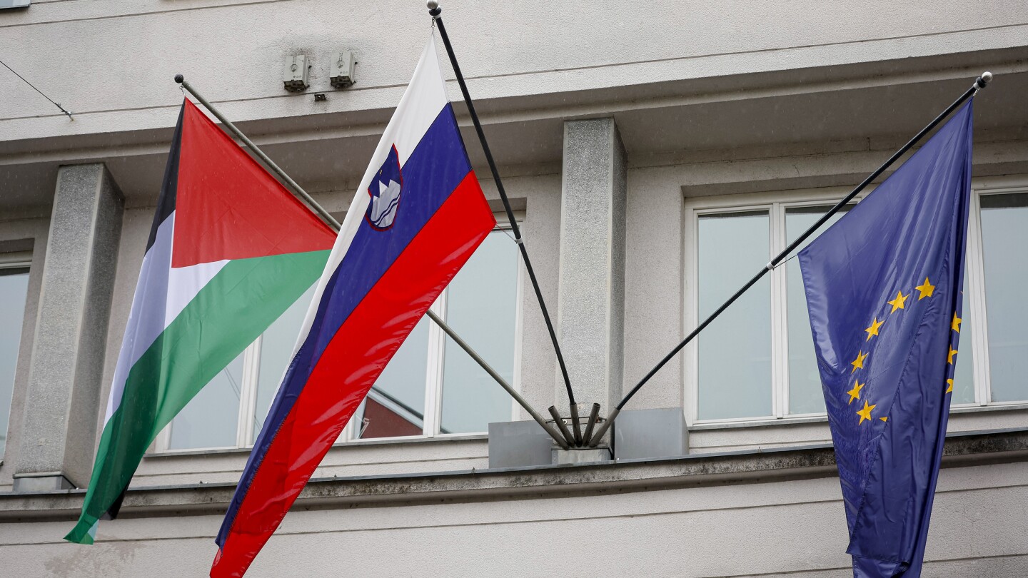 Slovenia lawmakers convene for a vote on the recognition of a Palestinian state
