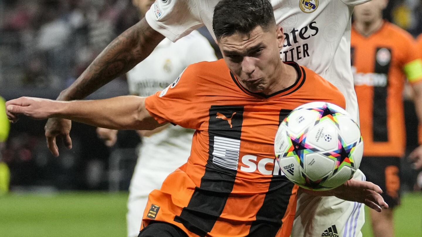 Ukraine’s Sudakov heads to Euro 2024 with dreams of soccer glory and a hometown behind enemy lines