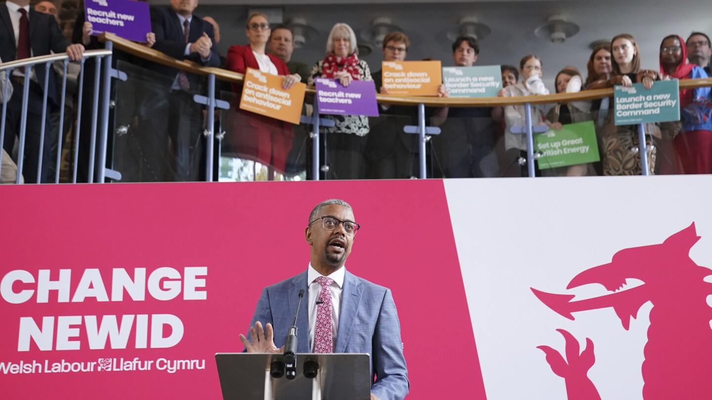 Weeks after making history, the first Black leader of Wales faces a no-confidence vote