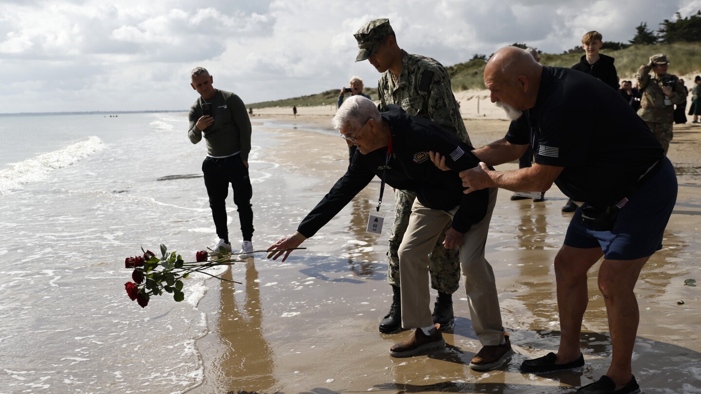 The costs of World War II and the war in Ukraine fuse as Allies remember D-Day without Russia
