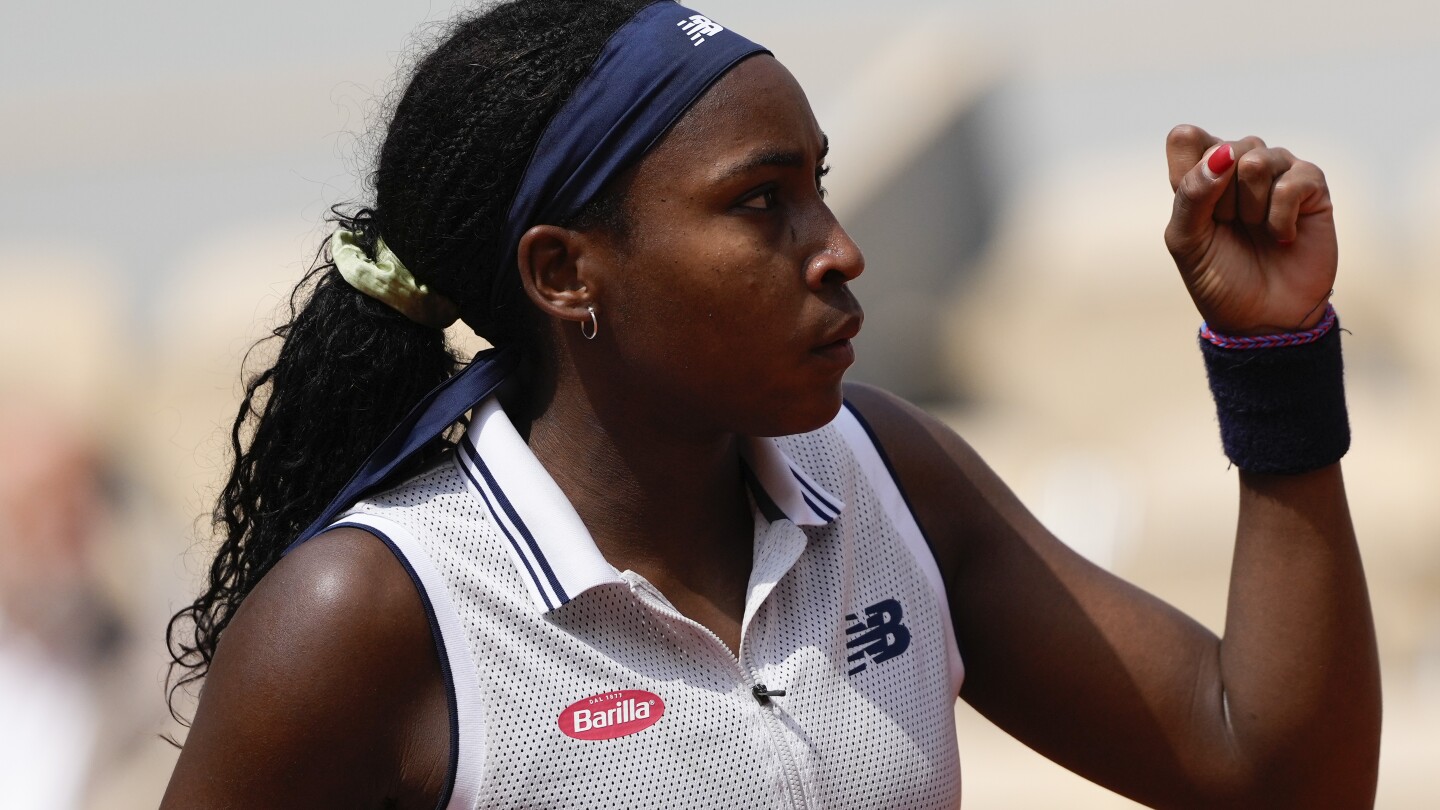Coco Gauff reaches the French Open semifinals in doubles in addition to singles