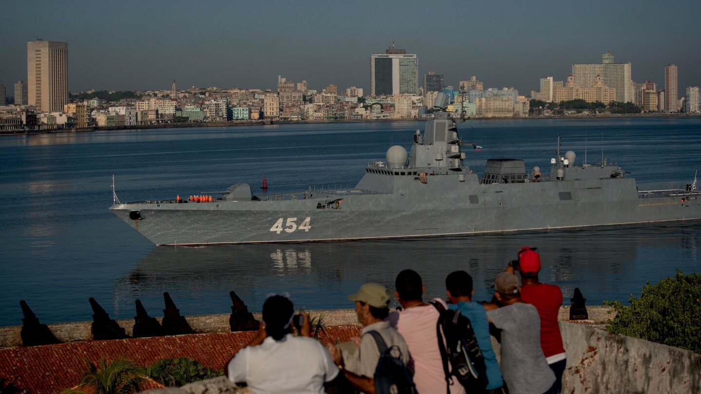 Russian warships will arrive in Havana next week, say Cuban officials citing ‘friendly relations’