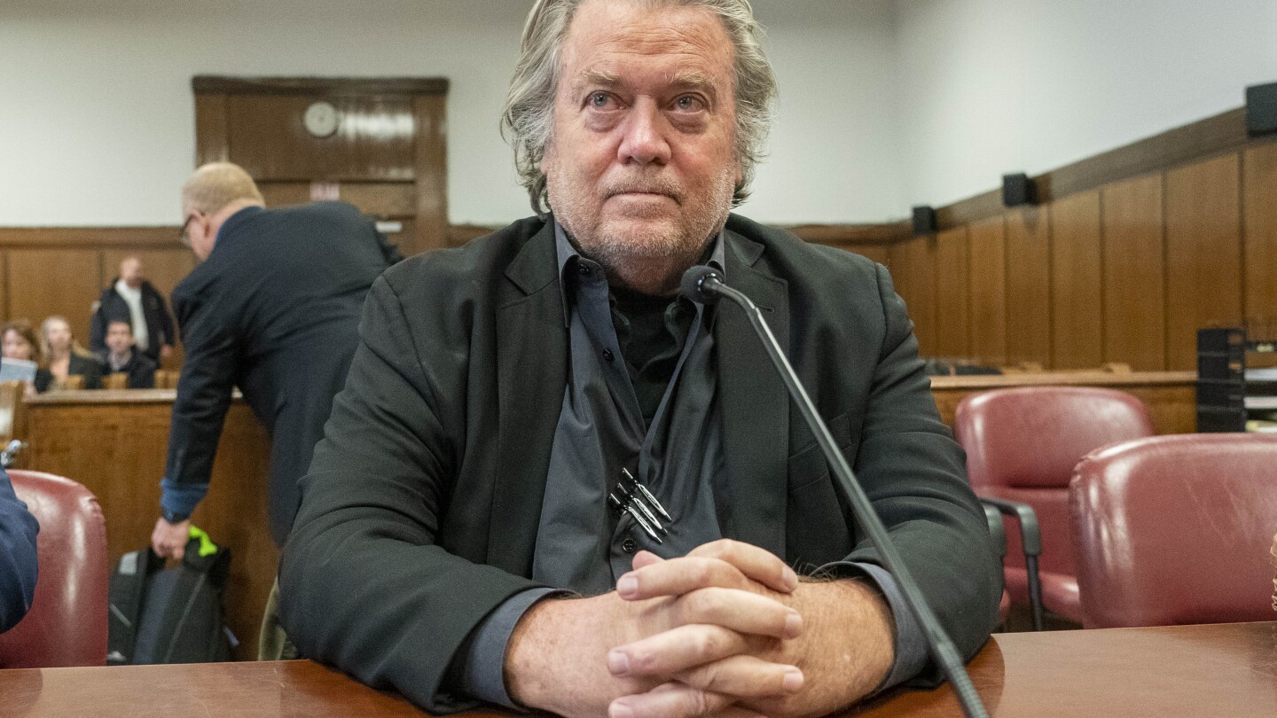 Trump ally Steve Bannon must surrender to prison by July 1 to start contempt sentence, judge says