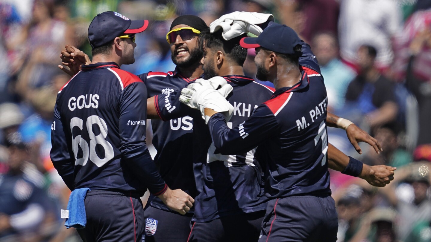 United States shocks cricket heavyweight Pakistan at T20 World Cup after forcing super over