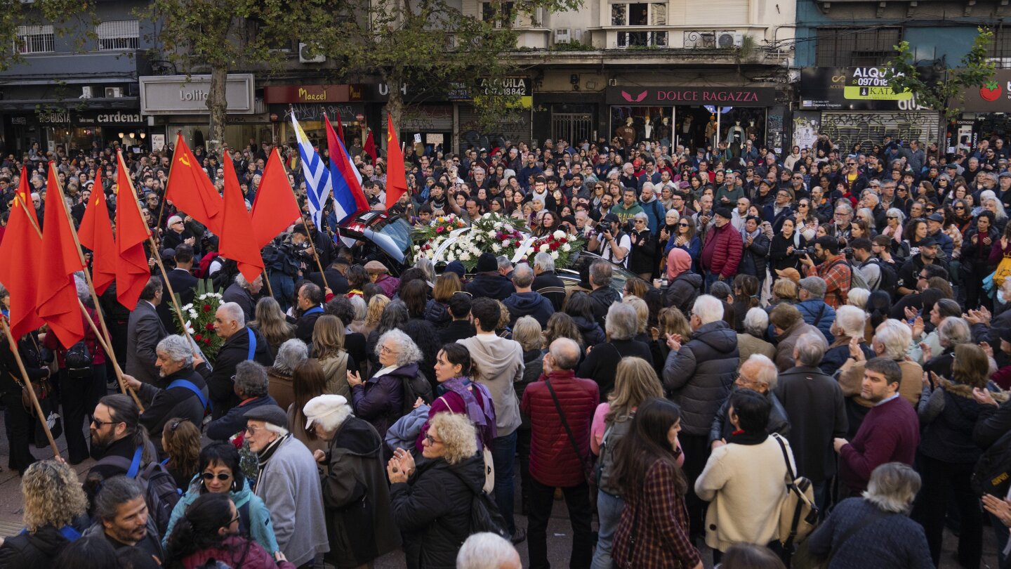 Nearly 50 years after her death, Uruguay lays to rest a woman disappeared by its dictatorship