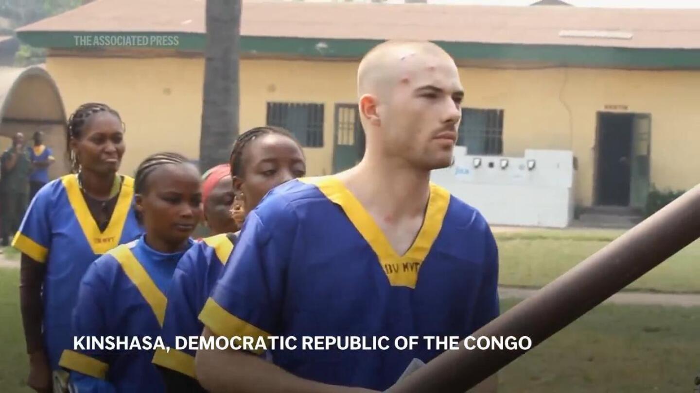 Americans and Congolese charged in alleged Congo coup attempt arrive for trial | AP News