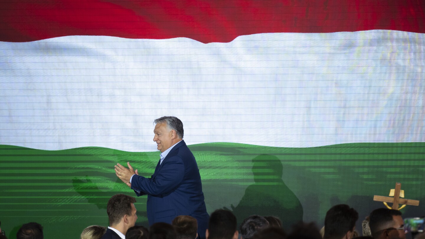 Hungary’s Orbán shows weakest performance in EU elections in 20 years, opening path to pro-EU rival