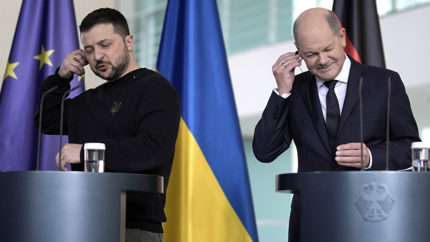 Germany hosts recovery conference for Ukraine before a peace summit in Switzerland