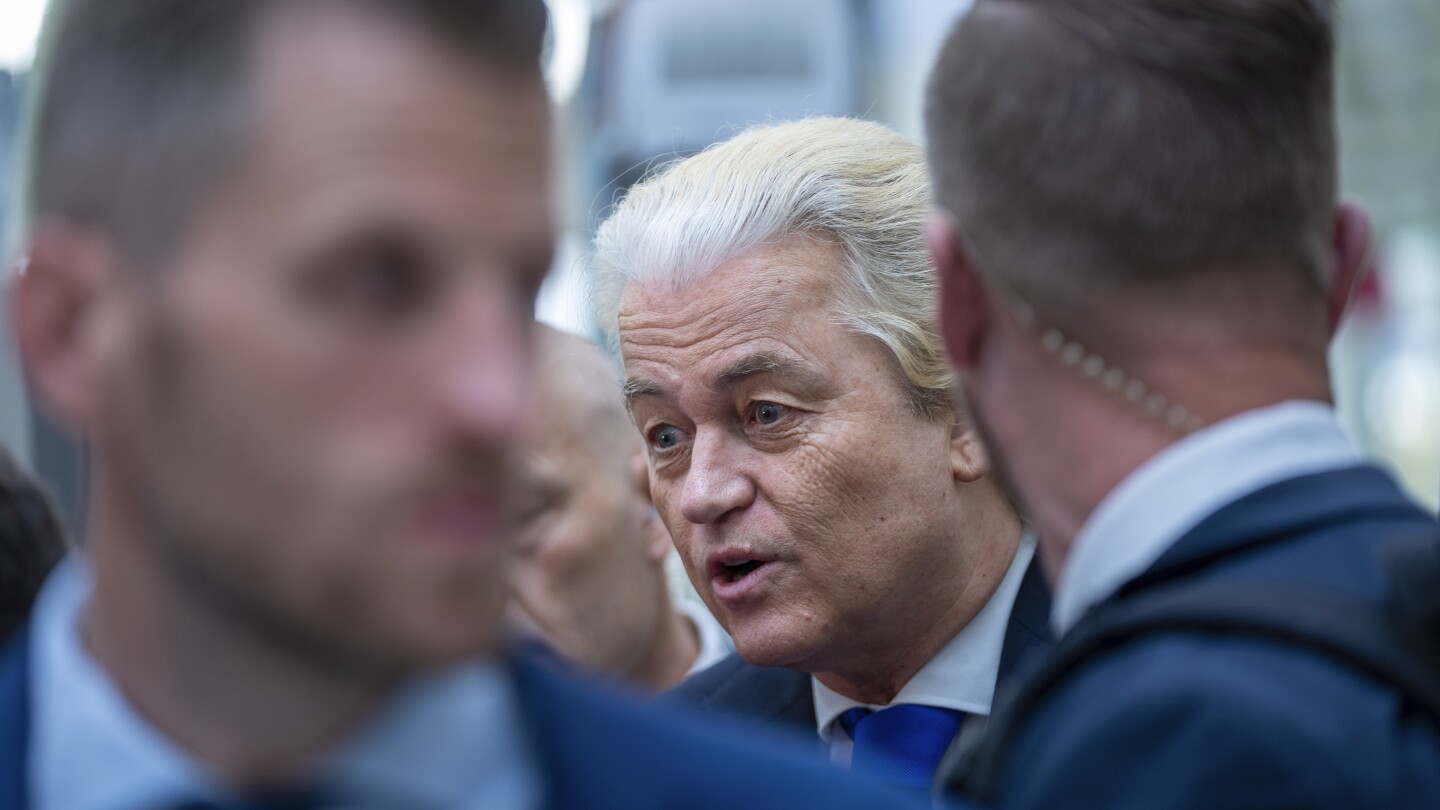 4 Dutch parties say they’ve reached agreement on ministers in a new right-wing government