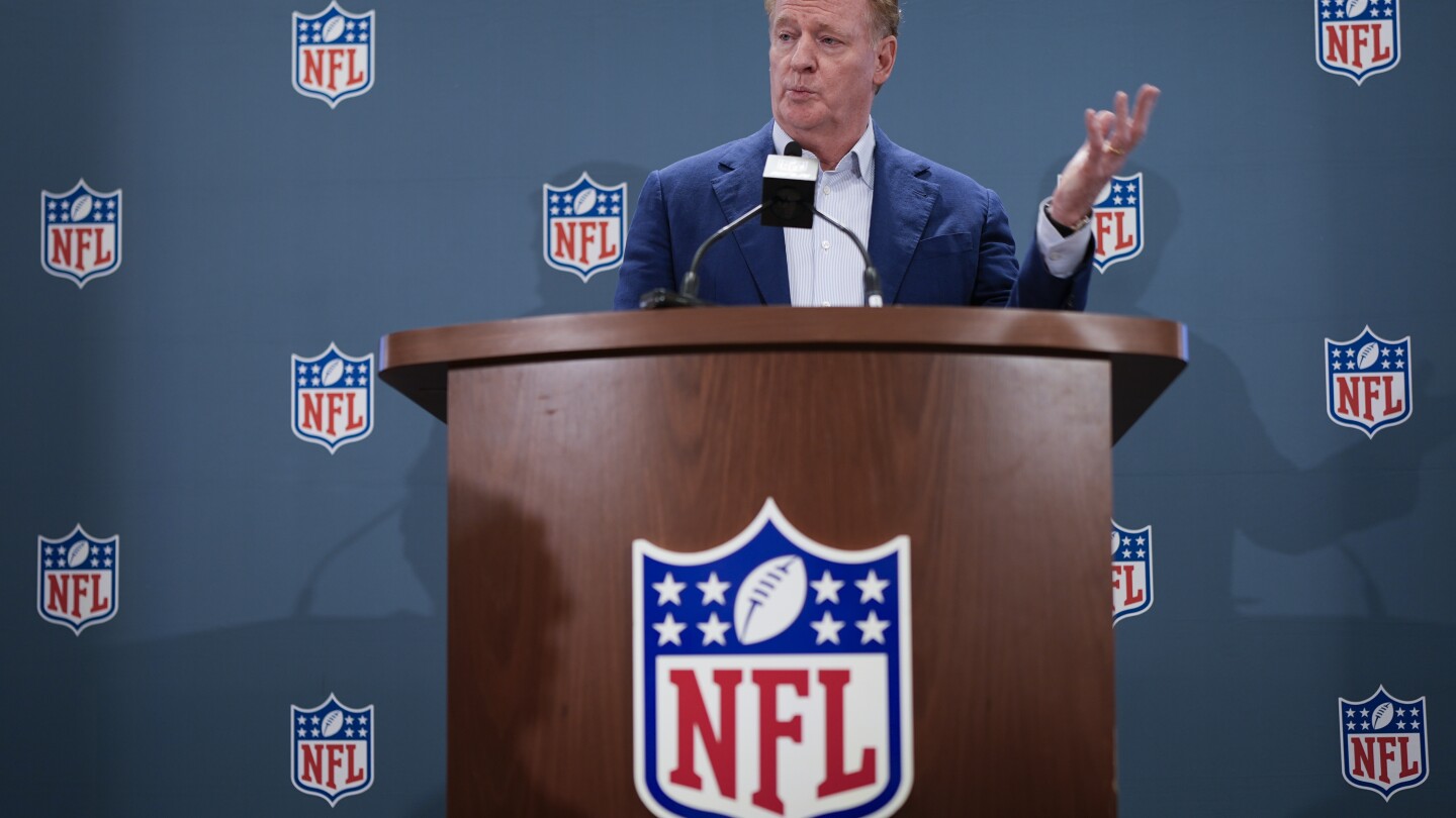 NFL’s dedication to expanding flag football starts at the top with Commissioner Roger Goodell