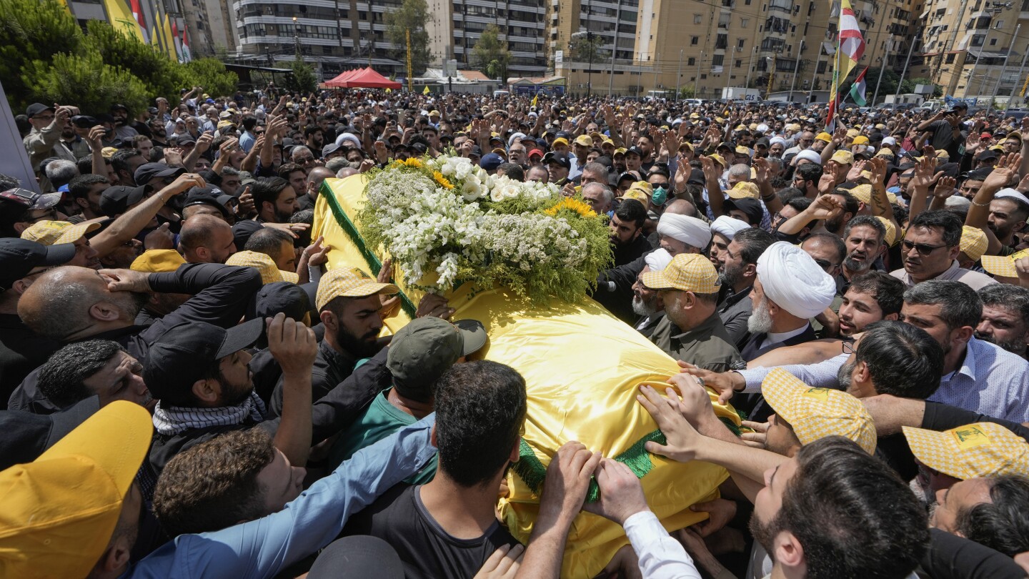 Hezbollah vows to intensify attacks against Israel after senior military commander is killed