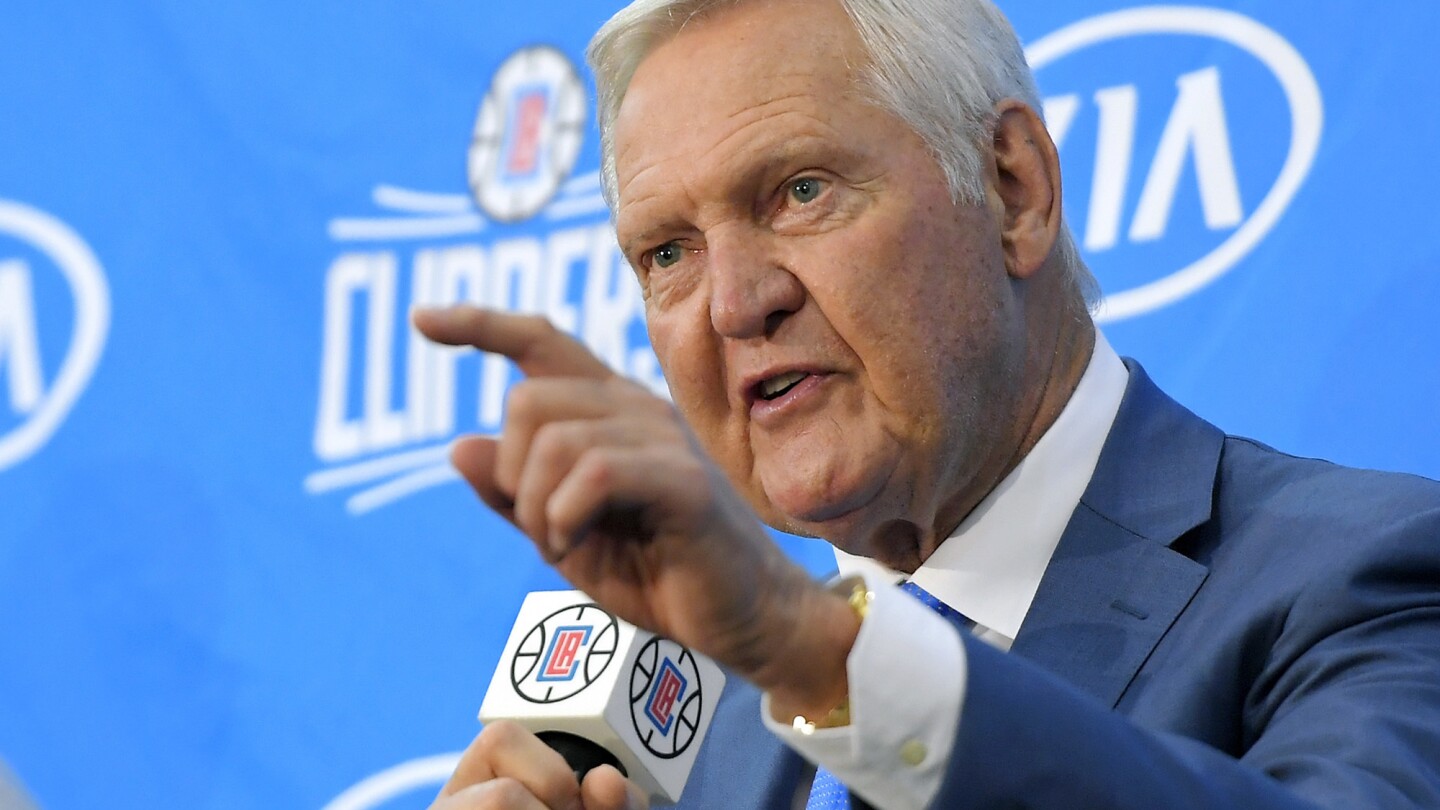 Some things to know about NBA great Jerry West’s life and Hall of Fame career